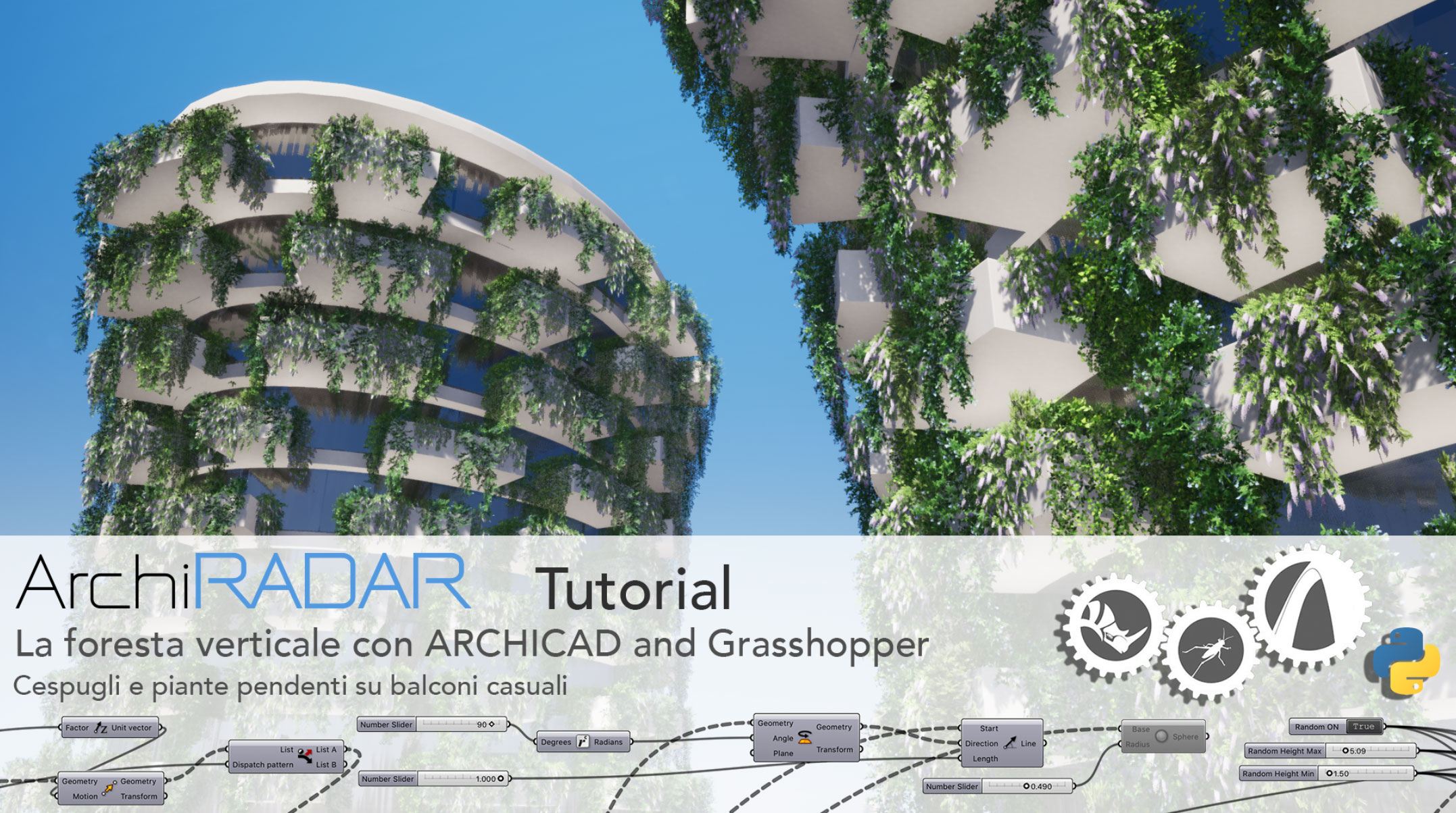 01 Foresta verticale archicad grasshopper